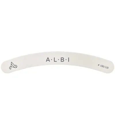 Пилка ALBI бумеранг белая 120100