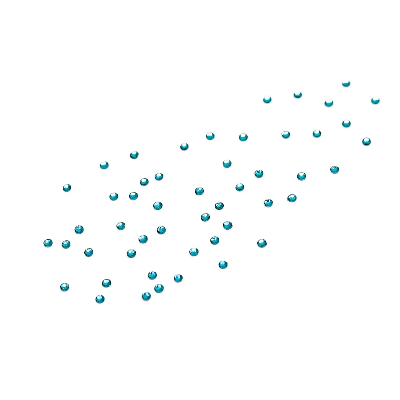 Стразы SS8 229 стекло (Blue Zircon)
