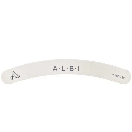 Пилка ALBI бумеранг белая 120100