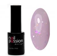 База д/гл PassionNails камуфлирующая экстра Lilac shine, 10 мл