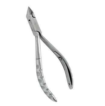 Silver Star Кусачки для кутикулы АТ-822, рифленые длинные ручки, сэндвич, 6мм
