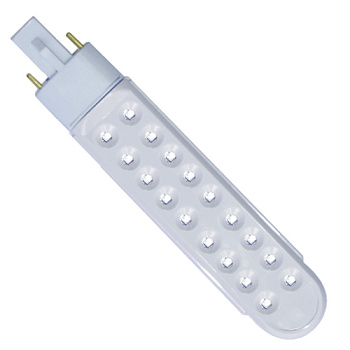 Запасная LED лампа с 2 штекерами 9W