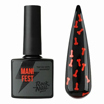 Топ RockNail Manifest Red, 10 мл