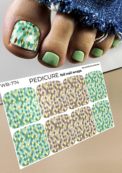 WB-774 Пленки для педикюра Pedicure Cabinet Фольга