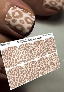 WB-963 Пленки для педикюра Pedicure Cabinet