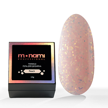 Гель Monami Twinkle Peach 15г