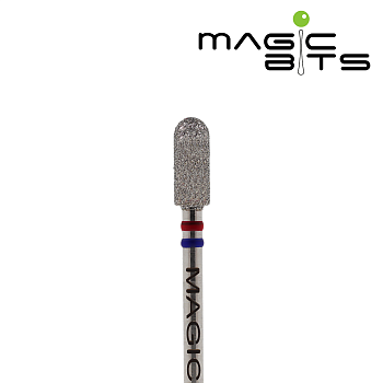 Фреза алмазная Magic Bits микрофон 4.0мм (синяя) НАМикС40