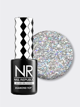 Топ NR DIAMOND №6 с шиммером GLOSS, 10 мл