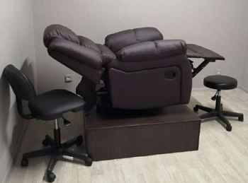 Кресло Реклайнер 180 градусов элекстрическое+подуим