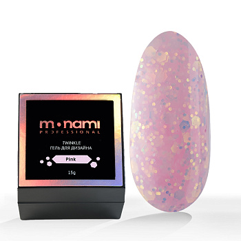 Гель Monami Twinkle Pink 15г