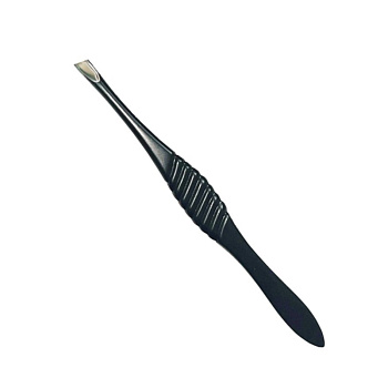 Silver Star Пинцет АТ-9923, косой черный