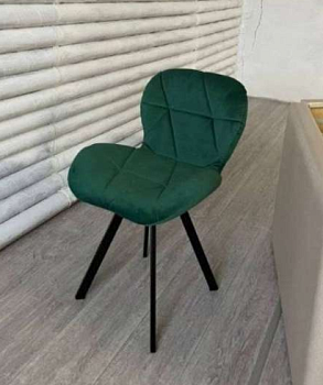 Стул для клиента на ножках (ракушка) ВЕЛЮР