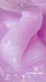 LIQUID POLYGEL ALBI  CRYSTAL Pink, 15 мл
