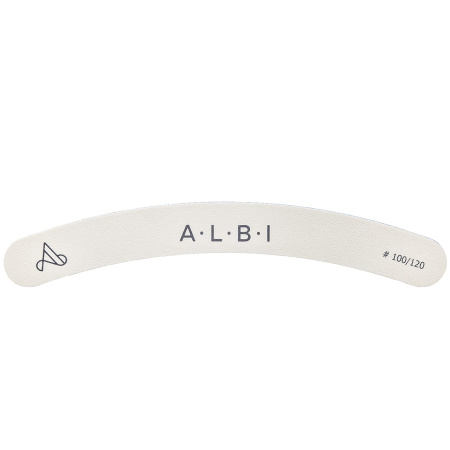 Пилка ALBI бумеранг белая 120100