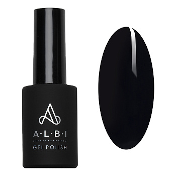 Гель-лак Albi 017 черный, 10 мл