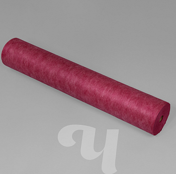 Простыня SMS Стандарт РУЛОН с перфорацией бордовый 200х80 см 100 шт/упк, Чистовье 604-460