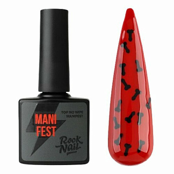 Топ RockNail Manifest Black, 10 мл