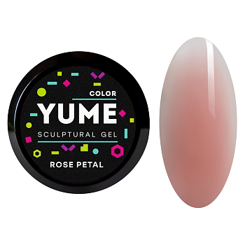 Гель скульптурный YUME COLOR Rose petal, 15 мл