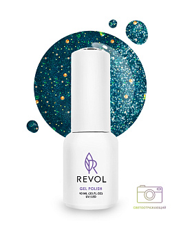 Гель-лак REVOL Fireworks №7 Alluring fireflies (Манящие светлячки), 10мл