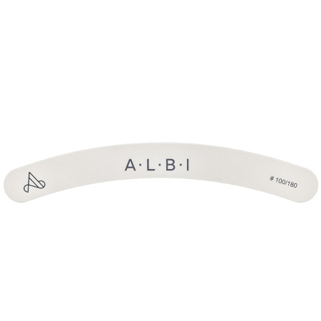 Пилка ALBI бумеранг белая 100180