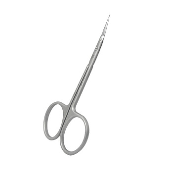 Silver Star Ножницы для кутикулы Pro 506C, изогнутая форма, удлиненные зауженные лезвия