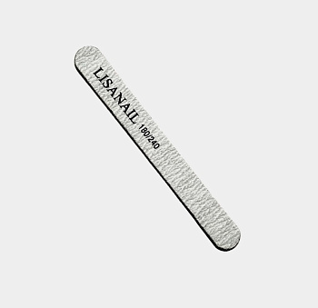 Минипилка Lisanail прямая 13 см 180/240