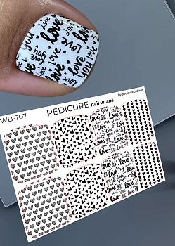 WB-707 Пленки для педикюра Pedicure Cabinet