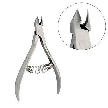 Silver Star Кусачки для кутикулы АТ-882 Le Rose, маникюрный сустав, пружинное соединение, 5мм