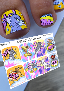 WB-672 Пленки для педикюра Pedicure Cabinet