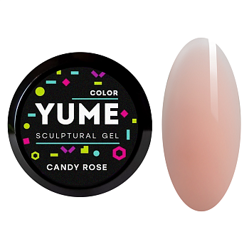 Гель скульптурный YUME COLOR Candy Rose, 30 мл