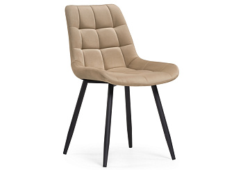 NEW Стул ЧЕЛСИ на ножках бежевый велюр