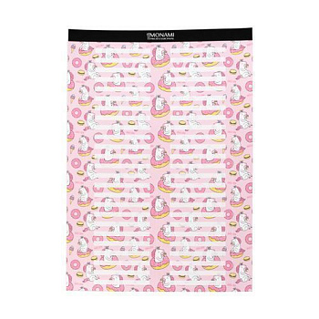 Наклейки на типсы Monami Единорог розовые