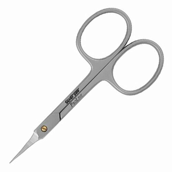 Silver Star Ножницы для кутикулы Pro 505, удлиненные зауженные лезвия, плечики