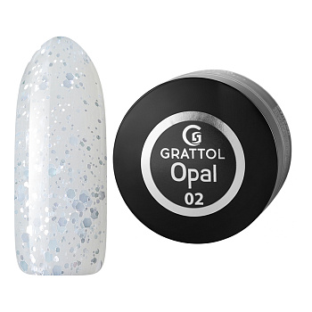 Гель Grattol Opal 02, 15 мл