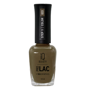 Лак для ногтей IQ beauty PROLAC+bioceramics №033 Olive Oyl, 12,5мл